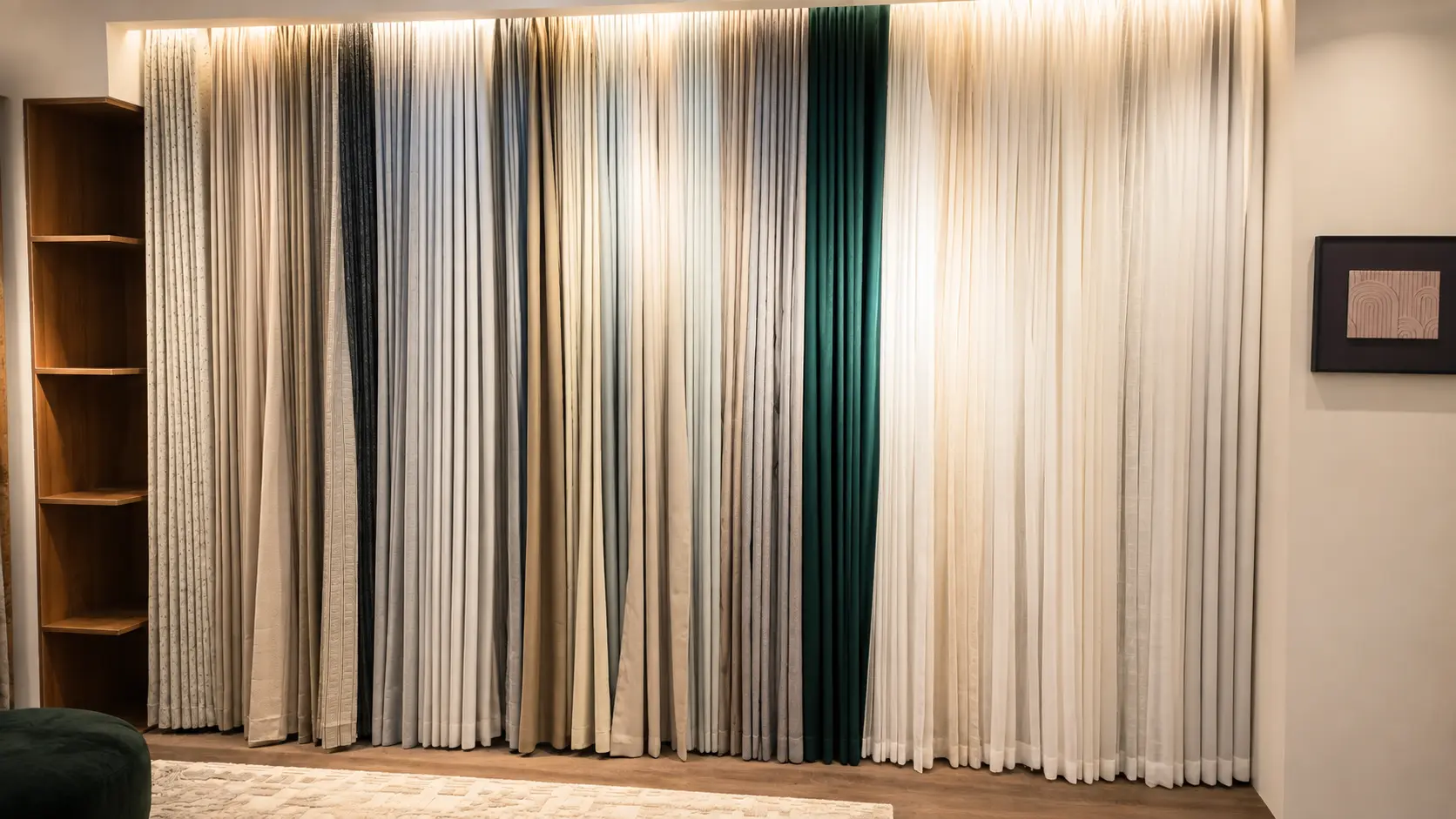 Made to measure bedroom blackout curtains Dubai