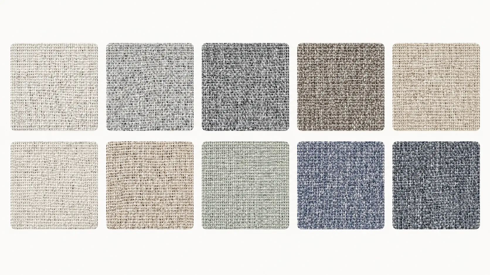 Textured blackout curtain fabric option